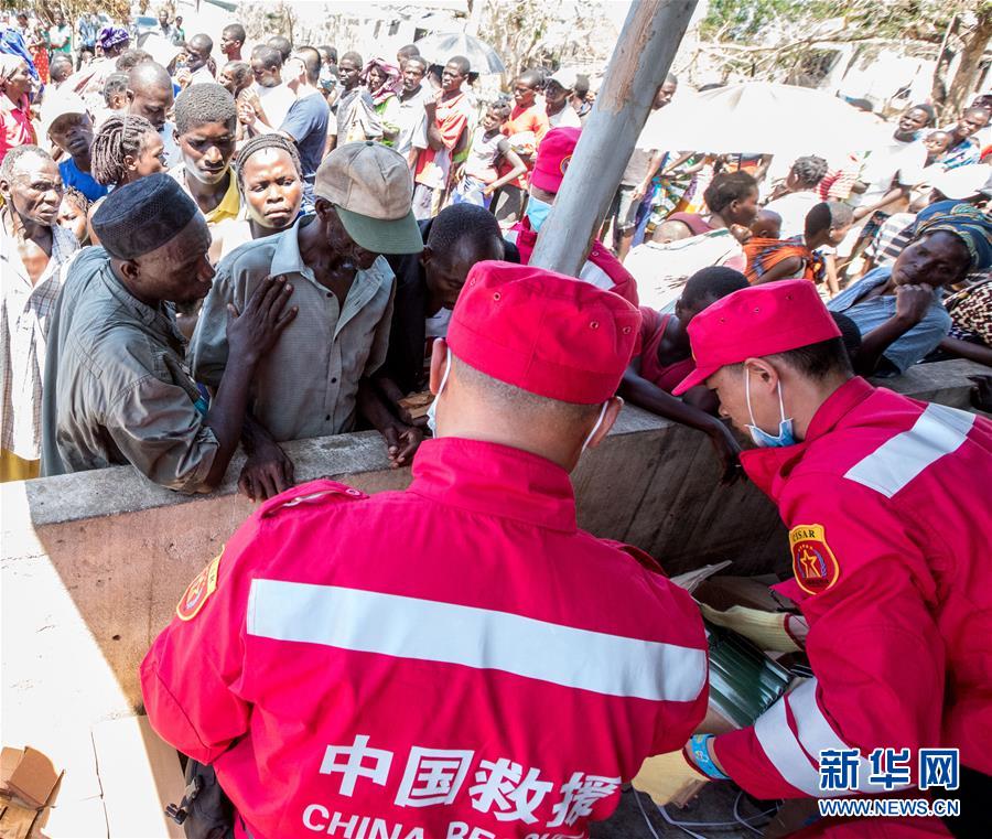 中國救援隊在莫桑比克展開醫療救助行動