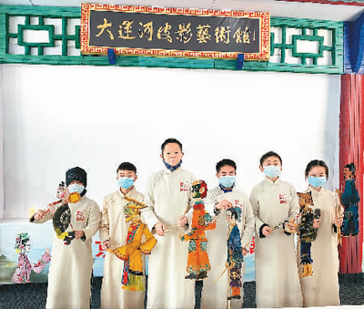 用皮影講述運河故事 用皮影講述運河故事