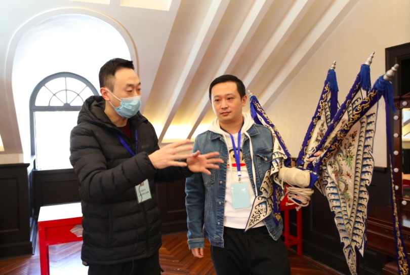 上海京劇院舉辦“雲遊傳習館”直播活動，引來雲端叫好一片