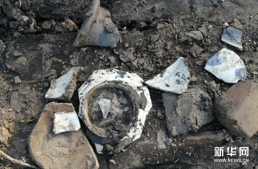 大運河河北泊頭段發現明代沉船 大運河河北泊頭段發現明代沉船