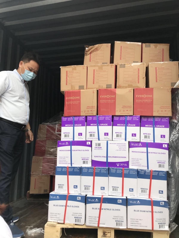 廣州臺企再次捐贈防護物資助力抗疫 廣州臺企再次捐贈防護物資助力抗疫
