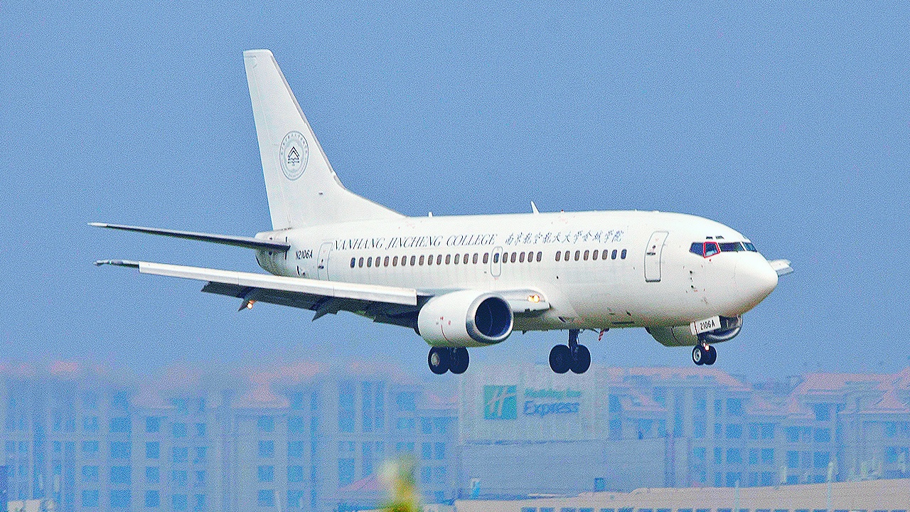 【教育頻道】南京航空航天大學金城學院購置飛機給學生當教具