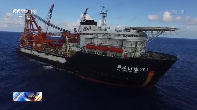 中國最大水深海底管線鋪設項目完工 中國最大水深海底管線鋪設項目完工