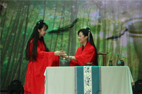敘情誼共品明臺佳茗 促交流共傳中華文化 敘情誼共品明臺佳茗 促交流共傳中華文化