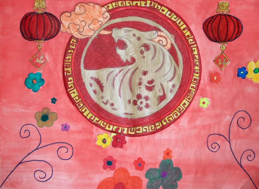 波黑學生虎年畫虎 共慶中國年_fororder_14