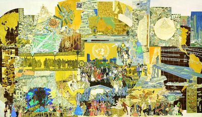 113國美術家共繪文明交流多彩畫卷 113國美術家共繪文明交流多彩畫卷