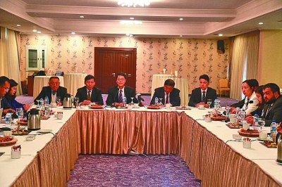 中國新疆文化交流團在土耳其舉行新聞媒體交流會 中國新疆文化交流團在土耳其舉行新聞媒體交流會