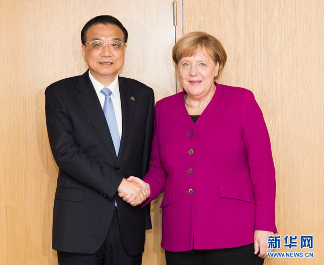 La Chine promet d'élargir l'ouverture dans les deux sens et d'approfondir la coopération pragmatique avec l'Allemagne