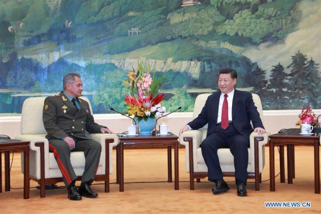 Xi Jinping rencontre le ministre russe de la Défense