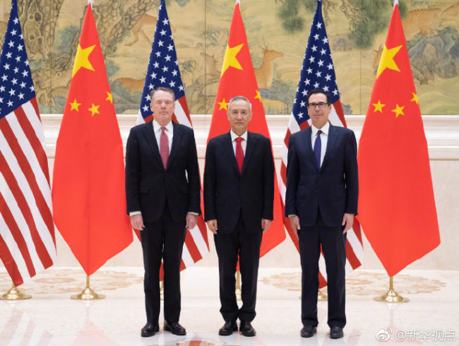 Début du nouveau cycle des négociations commerciales sino-américaines à Beijing