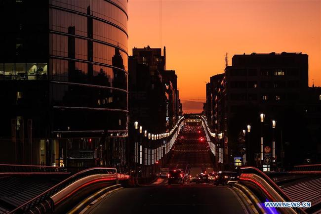 Vue de la ville de Bruxelles, en Belgique, le 17 septembre 2019. (Xinhua/Zheng Huansong)