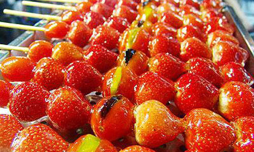 Засахаренные ягоды и фрукты