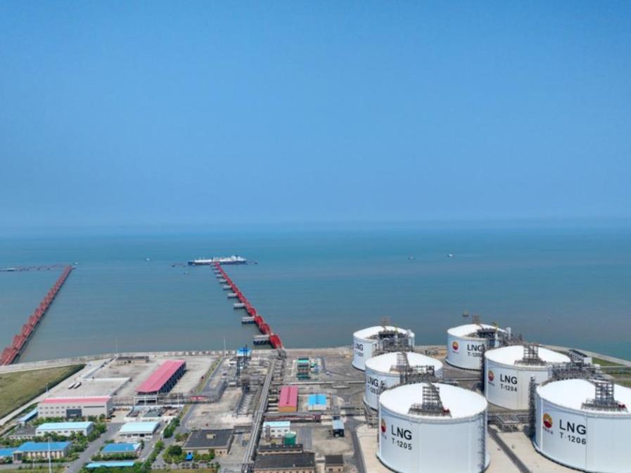 70% LNG yang Diimport Kaunti Rudong Berasal dari Negara BRI
