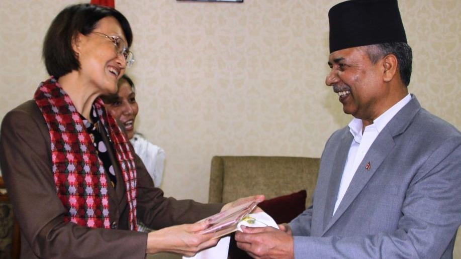 नेपाल र चीन घनिष्ठ मित्र र भरपर्दो विकास साझेदार रहेका नेपालका उपराष्ट्रपतिको भनाइ