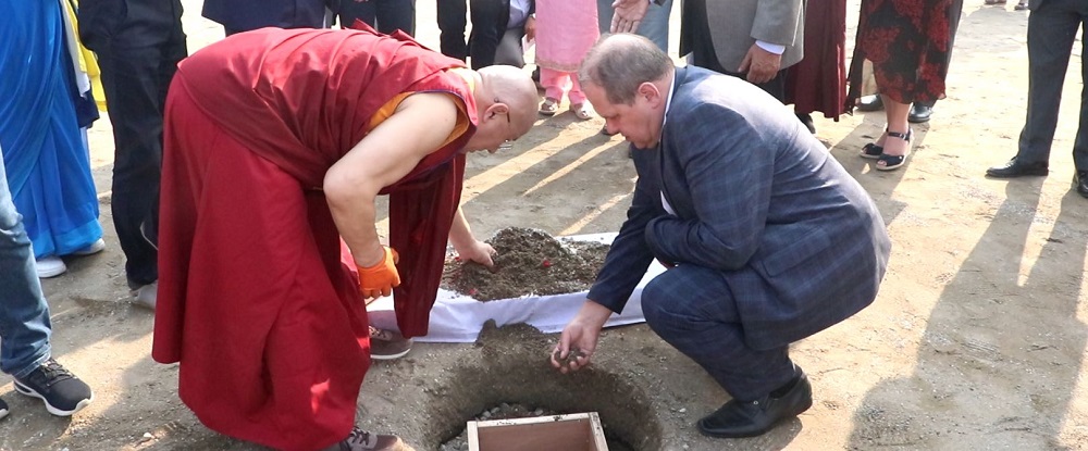 रुसले थाल्यो लुम्बिनीमा बौद्ध मन्दिर निर्माण