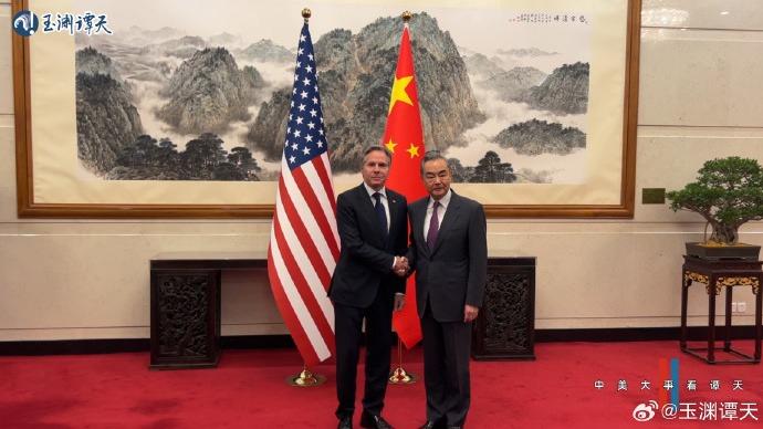 चीन र अमेरिका विदेशमन्त्रीबीच भेट-वार्ता