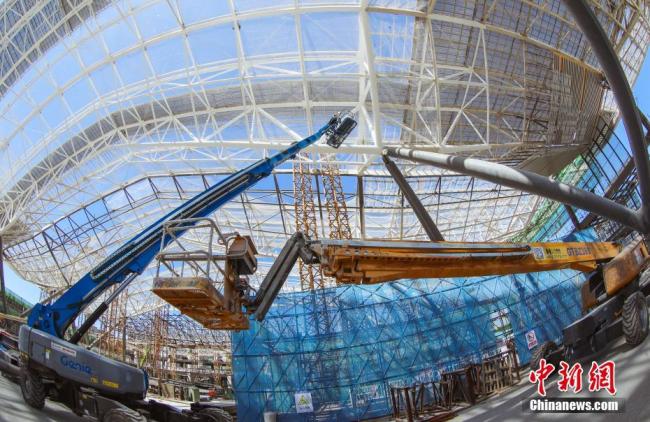 Beijing : la construction de la gare de Xinghuo entre en phase finale