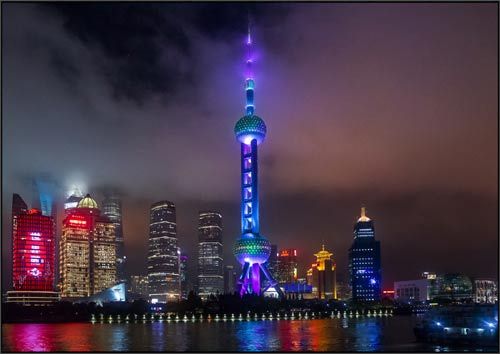 Символические знаменитые сооружения Шанхая