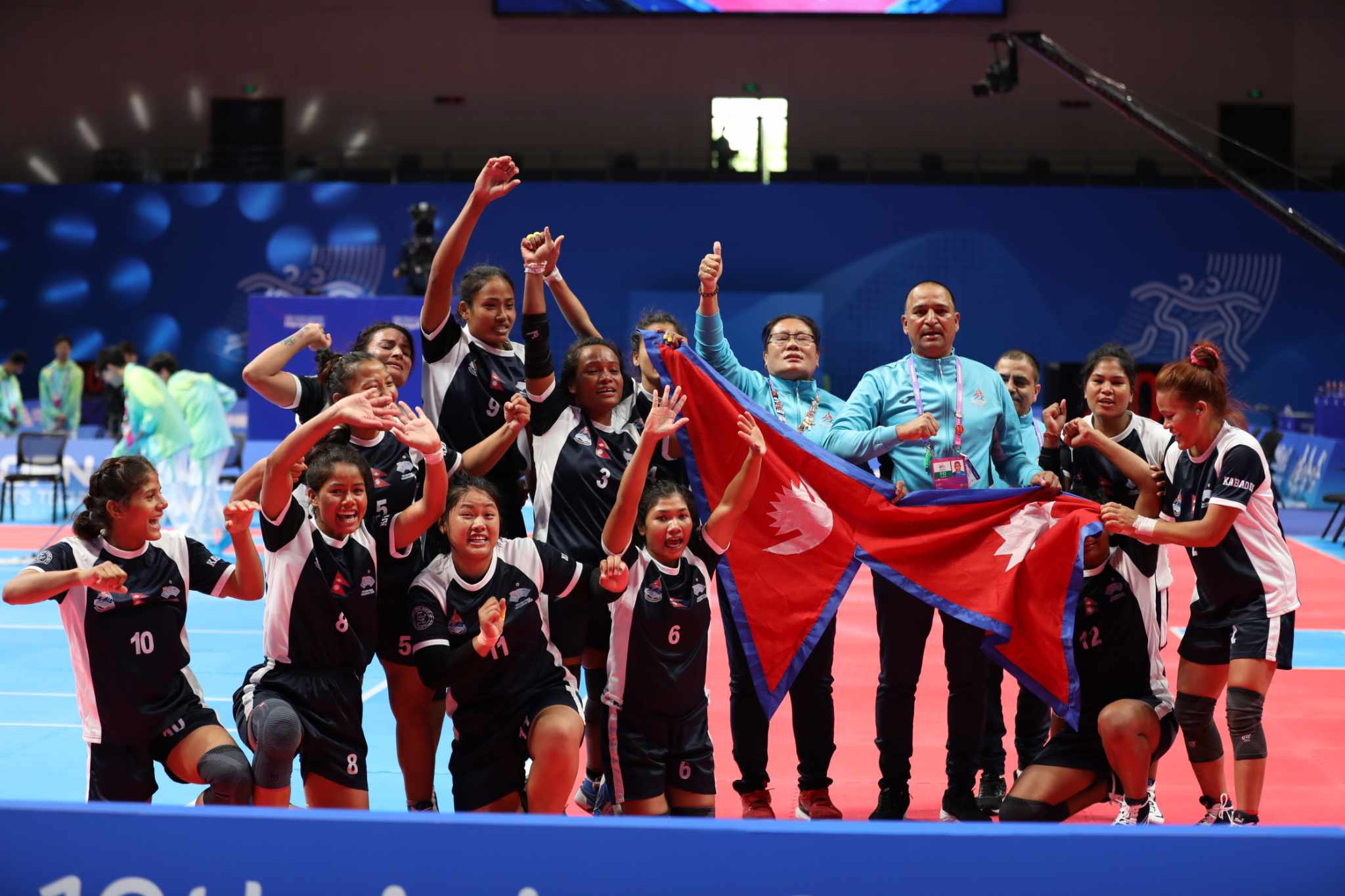 हाङचौ एसियाली खेलकुदमा नेपाललाई कबड्डीमा पदक निश्चित