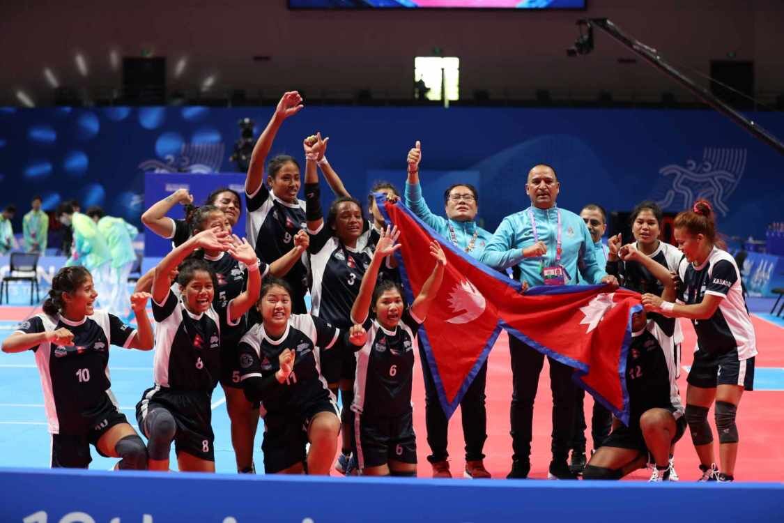 १९औँ एसियाली खेलकुदमा नेपाललाई पहिलो पदक