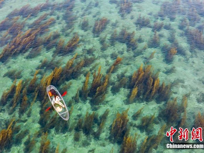 Pemandangan 'Laut Kaca' Sungguh Menyegarkan