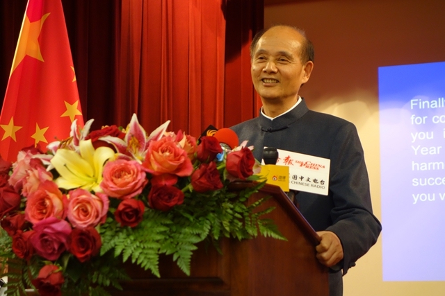 加州州長布朗出席中國駐舊金山總領館舉行的2018年春節招待會