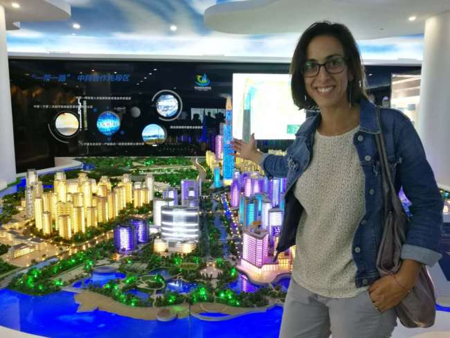 Notre journaliste française Alessandra Rebecchini a visité le Centre des Expositions de l’urbanisme de Yinchuan