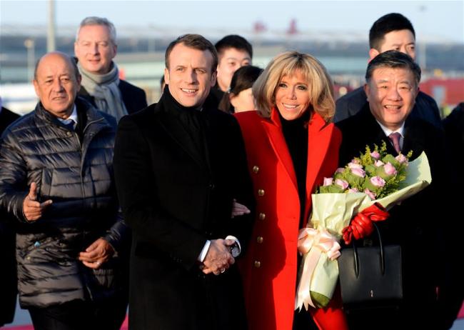 Emmanuel Macron appelle la France et la Chine à bâtir un avenir radieux pour le monde