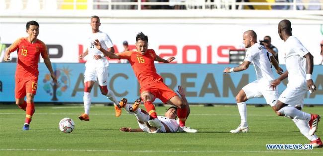 Coupe d'Asie : la Chine bat le Kirghizistan 2-1
