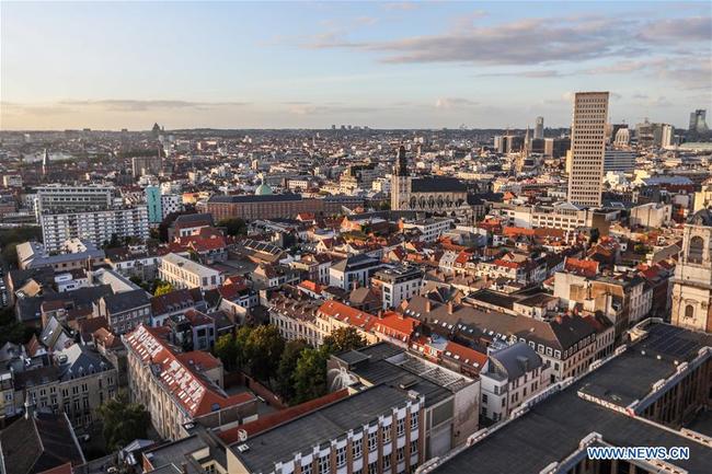 Vue de la ville de Bruxelles, en Belgique, le 17 septembre 2019. (Xinhua/Zheng Huansong)