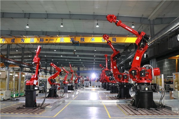 L'industrie robotique est une force motrice d'innovation pour le développement de haute qualité de l'économie de Shenyang (photo/Département de la communication du Comité du Parti du district de Hunnan)