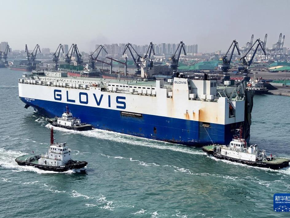 Pelabuhan Yantai Menonjol dalam Eksport Kenderaan di Utara China