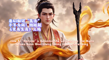 How AI "Revives" a Millennia-Old Civilization: The Micro Drama Xuan Niao Sheng Shang Is Now Streaming_fororder_橫版封面