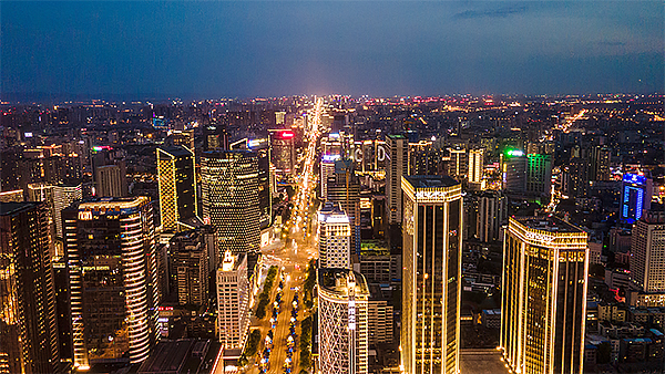 圖集｜成都最美夜景陪你過“雙節”_fororder_成都夜景-供圖-成都市城管委