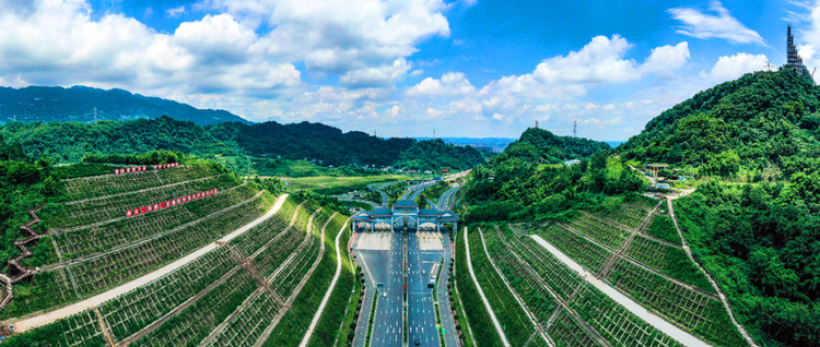 邛蘆滎高速公路項目啟動 雅安北部交通再提速_fororder_公路+鐵路，雅安東向融入的路越來越多-供圖-雅安市交通運輸局