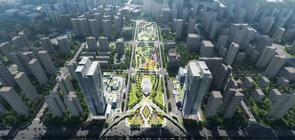（合作單位）宜賓市敘州區委書記雷濤赴綠地項目視察指導_fororder_宜賓城際空間站-供圖-綠地宜賓公司