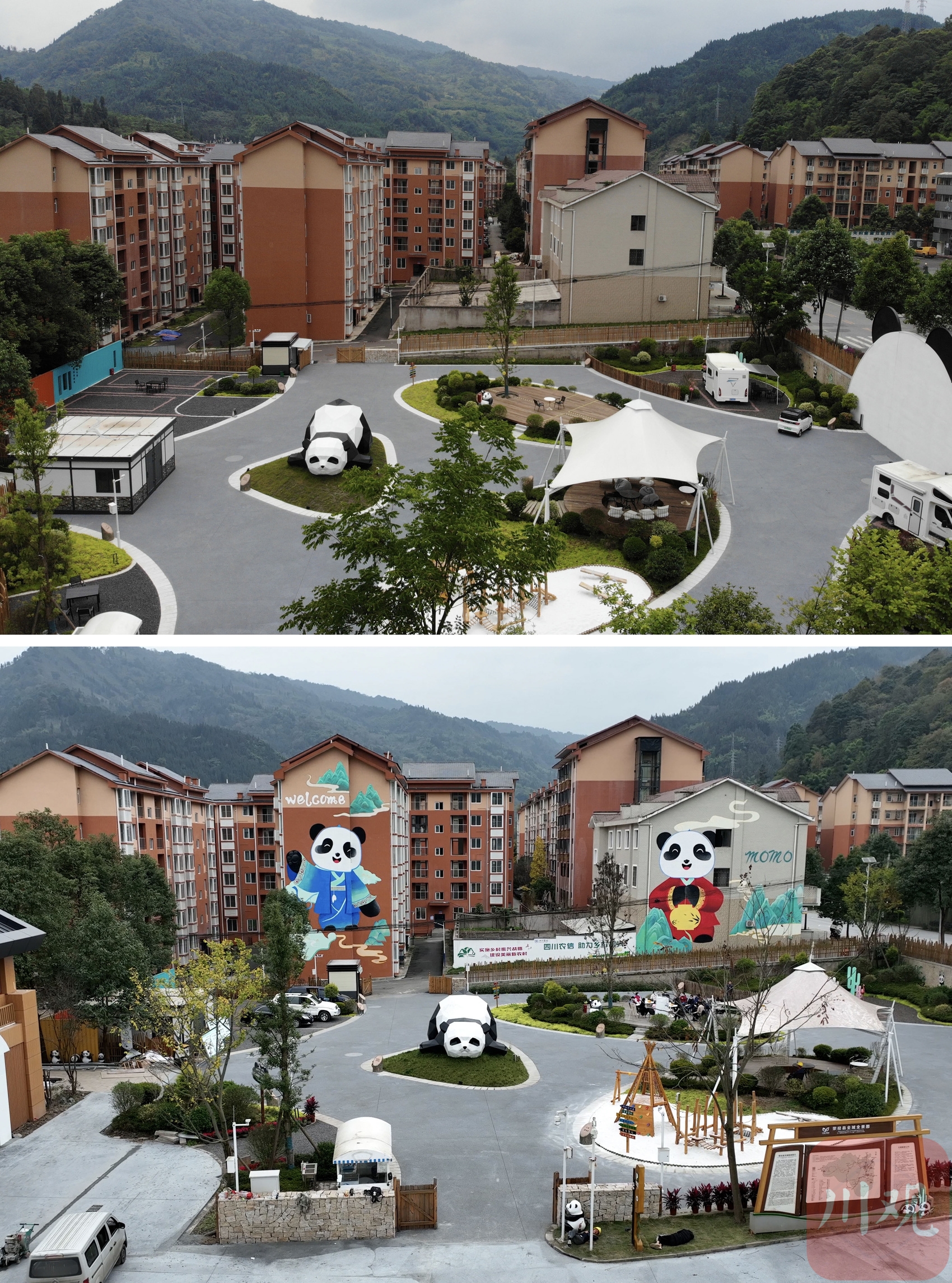 （轉載）鄉村振興蹲點記·萬年村|圖看萬年村一年之變