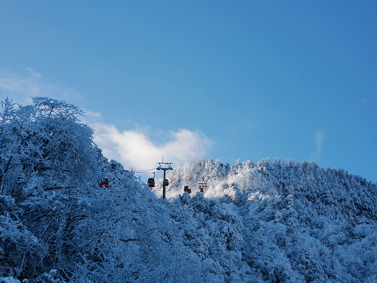 漂亮！雪後的瓦屋山宛如童話世界_fororder_攝影--宋佳鈴1