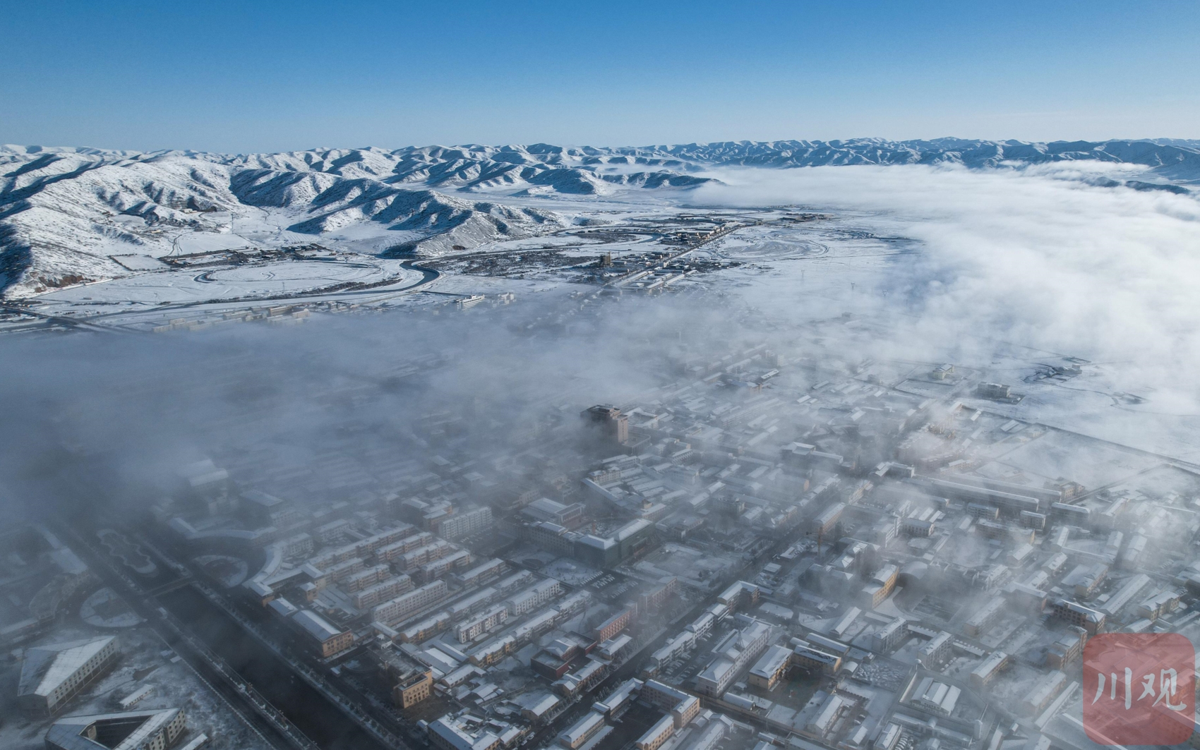 （轉載）清明時節“雪”紛紛 高原美景入畫來