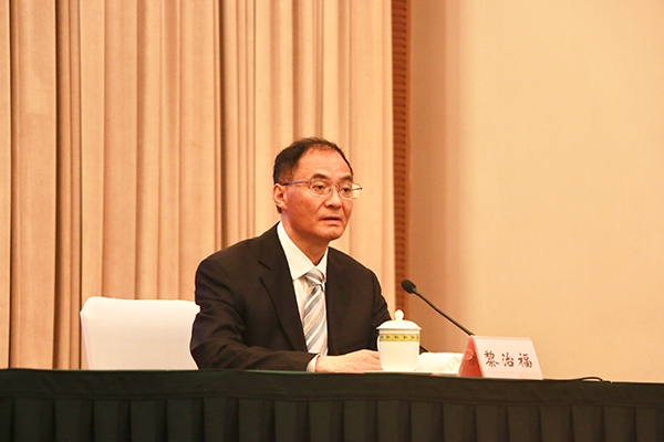 鼓勵社會資本參與生態保護修復 四川省首次出臺指導性文件_fororder_四川省林草局二級巡視員黎治福在新聞發佈會上發言-攝影-楊雯涵