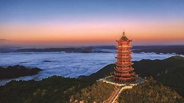 達州宣漢縣成功入圍“全國縣域經濟百強縣”_fororder_巴山大峽谷-美景--王利_proc