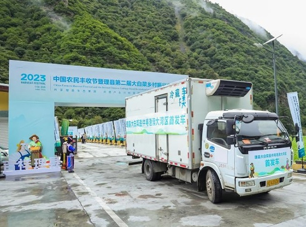 直供粵港澳大灣區 阿壩州理縣第二屆大白菜鄉村振興文化節續寫新傳奇_fororder_4