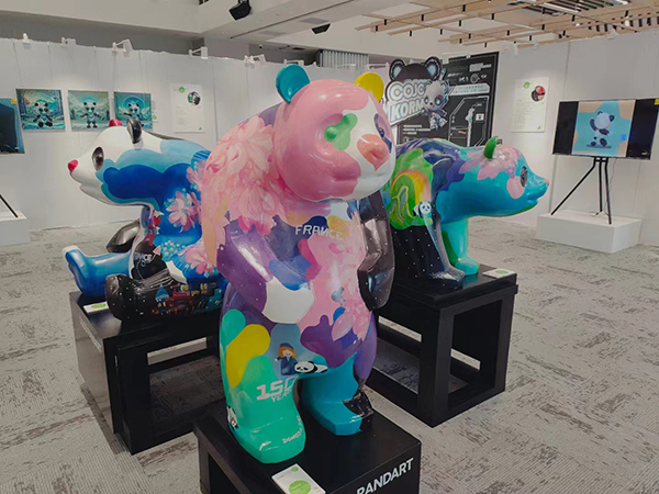 太酷炫啦！“熊貓回家”新國風藝術巡展（雅安站）震撼來襲_fororder_展覽作品-供圖-雅安市委宣傳部
