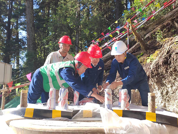（首個 附連結）金上至湖北特高壓工程首個線路標段完成基礎施工_fororder_金上-湖北特高壓工程首個線路標段基礎施工現場3（供圖-諶橋）