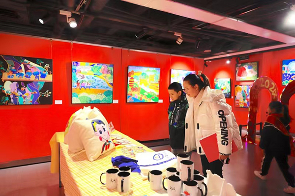 廣元：500余件少兒美術作品描繪“美好新時代”_fororder_微信圖片_20240115172626