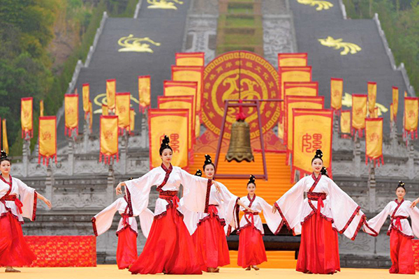 第八屆海峽兩岸嫘祖文化交流活動在四川鹽亭開幕_fororder_mmexportca2bf1f3d159f8c74278f99e6468c389_1713411695513