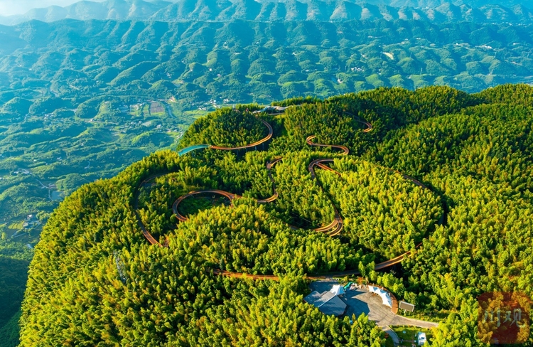 （轉載）宜賓：蜀南竹海 山寺朝霞風光美