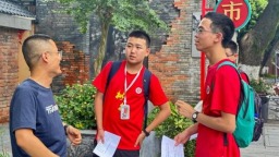 寬窄巷裏的“青春講解團” 青羊少年邀世界共赴世運之約