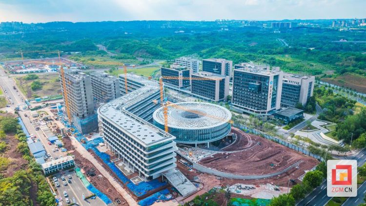 自貢南岸之芯科創項目建設加速推進