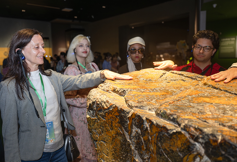 International Influencers Visit Sanxingdui Museum: Exploring the Secrets of Ancient Shu and Discussing Cultural Communication_fororder__DSC5614